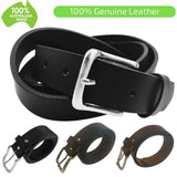 Genuine Full Grain Leather Belt Mens Jeans MADE IN AUSTRALIA Premium Quality V563-BR-MBELT-COGWHI40-30