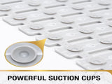 Shower mat - 40*68 cm - Non-slip shower mat - Bath mat - with suction cups and drainage holes V1188-MS101-03011-1