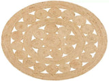 Atrium pilu natural rug 200 x 200cm V178-68909