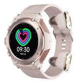 Smart Watch , T92 Smartwatch With Earbuds MP3 Bluetooth Earphones 3-in-1 1.28-inch Smartwatch With V1192-AZ-W-29536