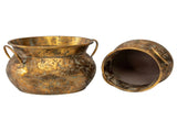 Set 2 Antique Lustre Pots 37cm V637-19699POT