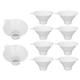 10Pcs Toilet Kidney Stone Collector Plastic Mesh Filter Kidney Stone Funnel Calculi V1294-YM0901-3112250010311