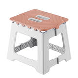 Non-Slip Folding Step Stools - 9x7in Shower Stool for Shaving Legs, Stool Foldable, Foot Stool, V1189-LWWAL-20260401-05321