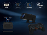 Smart Gaming Projector with 80 Games Dual Controllers V1031-PJ-GH803B-168