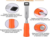 4 Piece Wood Chisel Sets Woodworking Tools Set, Wood Chisels Upgraded Watt Meter Power Meter Plug V1258-DP02-C-982