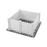 Dogs Whelping Box, 980 x 980 x 460 mm, Plastic PVC Puppies Playpen with Height Adjustable Door and V952-GYZXZJZJSLZXOYTOYV0