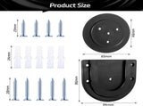 Dartboard Mounting Bracket,Dartboard Bracket Hanging Dartboards Professional,Black Black O Shaped V1259-DP01-A-5706
