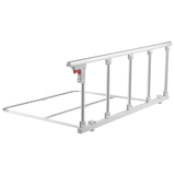 Foldable Bed Rail for Elderly, 122 cm Assist Rail with Fixing Strap, Adjustable Height Pipe V952-BCBSBCBSKZD1BAXNX001V0
