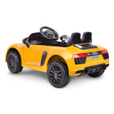 R8 Spyder Audi Licensed Kids Electric Ride On Car Yellow CAR-SPD-YE