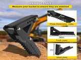 Backhoe Excavator Thumb Attachments, 91.44 cm Adjustable Extreme Weld On Backhoe Thumb Hoe Clamp V952-FCMZ36INJCCBH16MMV0