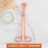 Candle Accessory Set 4 in 1, Wick Trimmer, Cutter, Snuffer Kit, Dipper for Scented Lover, Care V1188-WSZ-A-2220