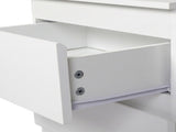 Levede Bedside Table Side Table 3 Drawers Storage Nightstand Bedroom Cabinet NI1081-WH-AU