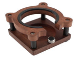 Coffee Portafilter Holder Universal Prevent Slip Bear Shaped Wooden Coffee Tamper Stand for 51mm V1294-YM0901-3113240240311