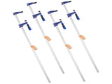 Bar Clamps for Woodworking, 4-Pack 91.4 cm Opening, Lockable F-Clamp with 272 kg Load Limit, 63.5 mm V952-FJ36INCH4ZTDH7M9E001V0