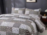 Bold Quilted bedspread and pillowcovers set Make a Statement - Queen size V745-MAC090317Q13U