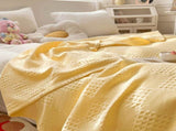 Soft Warm - Pure Cotton Lightweight Bedding Breathable & Big Size 200*230cm Cozy Cotton V1189-LWWAL-20260401-05703