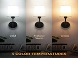 Battery Operated Wall Sconce Set of 2, LED, 13000mAh Rechargeable, Remote Dimmable V1263-JX-5777