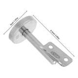 4Pcs Stainless Steel Banister Brackets Smooth Finish Stair Railing Holders V1366-AZ2-W-18747