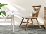 Levede 4x Dining Chairs Kitchen Windor Oak CH1035-2-OAX2