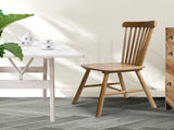 Levede 2x Dining Chairs Kitchen Windor Oak CH1035-2-OA