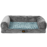 PaWz Pet Bed Sofa Dog Bedding Soft Warm L Grey Large PT1027-L-GY