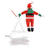 LED Christmas Lights Decorative Ladder Lights with Father Christmas Figure for Indoor Outdoors V1294-YM0901-3115230087413