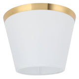 Fabric Lamp Shade European Style Modern Lampshade for E27 Table Lamp Floor Light SuppliesPX129 White V1294-YM0901-3119210143014