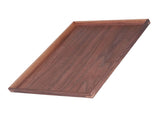 Walnut Wooden Tray Rectangle Serving Tray Tenon Structure Chinese For Tea Fruit Dessert Bread L V1294-YM0523-3118220049113