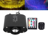 Fiber Optic Light Engine with Remote Control 12W RGBW Ceiling Lighting for Bluetooth APP V1294-YM0901-3119210004311