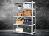Giantz 1.8M Warehouse Racking Rack Shelving Garage Steel Metal Storage Shelves Silver WR-9X18-GVN-SV