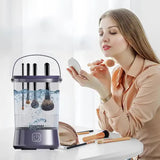 Electric Makeup Brush Cleaner with USB Rechargeable Design - Fast, Convenient Cleaning for All Brush V888-ELOSUNG10433