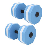 2Pcs High Density EVA Foam Dumbbell Set Aquatic Exercise Dumbbells for Men Women Indoor Swimming V1294-YM0521-3111230070812