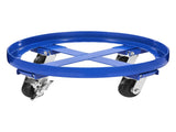 55 Gallon Drum Dolly 2000 lbs Barrel Dolly Cart Drum Caddy 4 Caster Wheels V952-JSYTTCTG55JLFCM9TV0