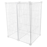 Refrigerator Storage Divider White Wire Shelf Organizer with Isolation Net V1370-AZ4-08673