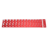 Bolt and Nut Identifier Gauge 10B21 Carbon Steel High Accuracy Nut and Bolt Thread Checker for V1294-YM0706-3114230137111