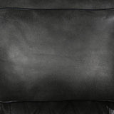 3 Seater Electric Air Leather Dark Grey Recliner V43-REC-EMP3RGR