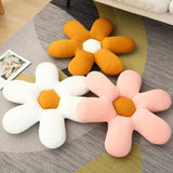 SOGA Pink Daisy Flower Shape Cushion Soft Leaning Bedside Pad Floor Plush Pillow Home Decor SCUSHION072