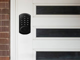 MEC Digital Motorised Smart Lock 20 User Codes Auto-Lock Backlit Keypad Matte Black MEC-MED20MB