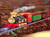 134/190Pcs Classic Christmas Train Set Mini Train Toy Set with with Headlight Smoke Realistic Sounds V1294-YM0523-10320482