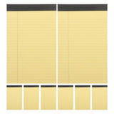 Paper Pad Notepad Yellow Paper 8Set for Memo Recording V1369-AZ3-W-18208