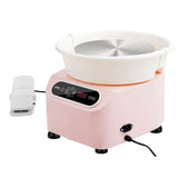 Pottery Wheel, 11 inch Pottery Forming Machine, 450W Electric Wheel for Pottery with Foot Pedal and V952-ZQLPJXS11YC4ZE2EMV3
