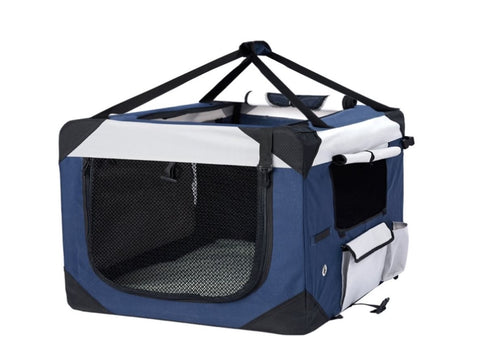 Pet Carrier Bag Dog Puppy Spacious Outdoor L Large PT1046-L-BL_NZ