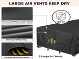 Patio Furniture Covers, Furniture Covers Waterproof, Heavy Duty Oxford Patio Table Cover for V1258-DP02-F-567