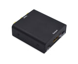 Mini HDMI-compatible 1.4b to AV 4Kx2K 1080P to 3RCA CVBS Video Audio Converter Adapter Black V1263-JX-1081