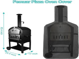 BBQ Grill Cover, Outdoor Pizza Oven Rain Cover, Heavy Duty Dust-Proof Weather Resistant Polyester V1192-AZ-W-15296