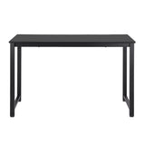 Artiss Computer Desk Home Office Study Table Black 120CM MET-DESK-120-BK