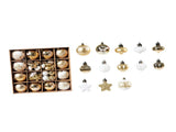 Xmas Ball Ornaments Supplies Plating Portable Plastic Decorative Baubles Champagne Balls for Porch V1294-YM0901-3115240093311