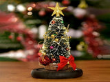 Christmas Tree in Glass Dome LED Glass Cover Ornaments Cedar Window Shooting Props Gifts for V1294-YM0523-10319222