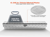 Truck Bed Tool Box, Heavy Duty Aluminum Tool Box with Tread Patterns, Storage Toolbox Chest V952-CZGJX48INCHYG7NXK001V0
