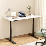 Artiss Standing Desk Motorised Electric Dual Motor White 120CM HASD-B-M10-BKDF-WHDB-120